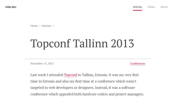 Topconf Tallinn 2013