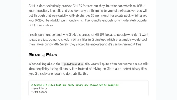 .gitattributes Best Practices