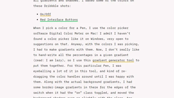 How I built my (mostly) CSS Light Switch Toggle