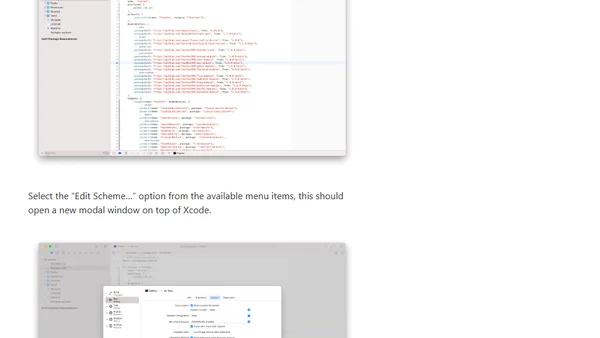 Custom working directory in Xcode