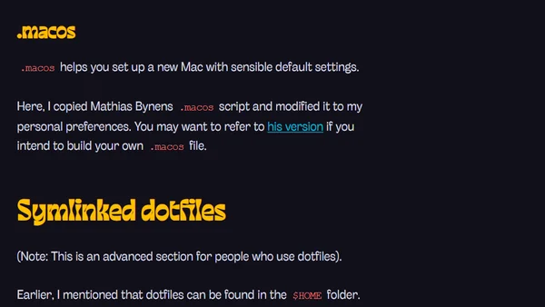 Migrating to a new Mac