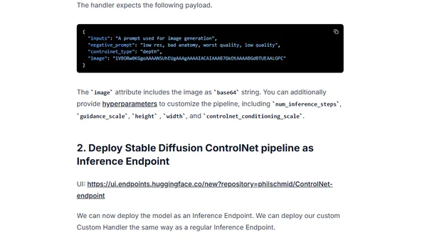 Controlled text-to-image generation with ControlNet on Inference Endpoints
