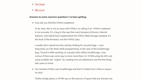 Introducing the HTML5 Hard Disk Filler&trade; API