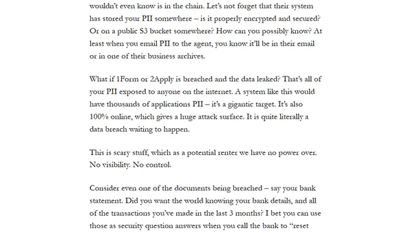 What are you doing with my data?