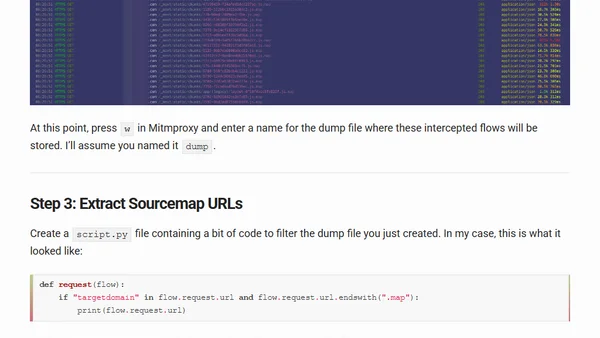 Converting Sourcemaps to Original JavaScript/TypeScript Sourcecode