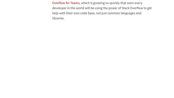 Kinda a big announcement