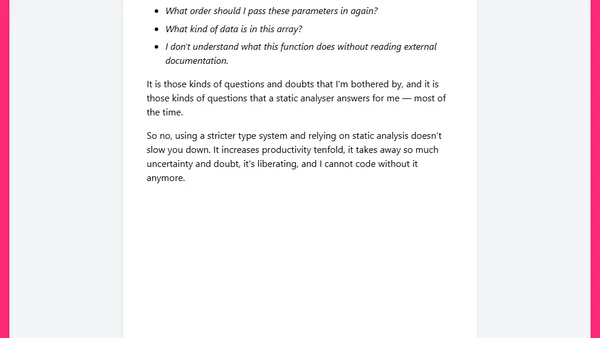 Uncertainty, doubt, and static analysis