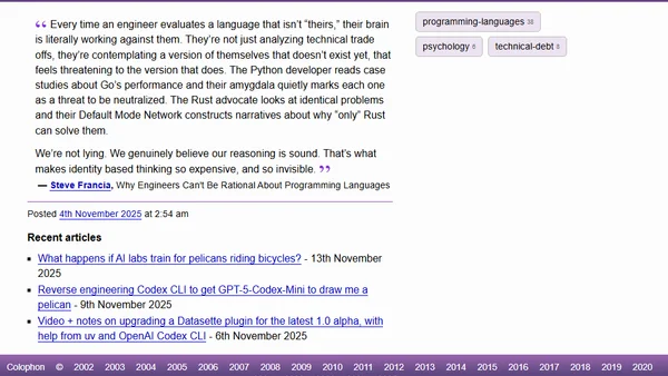 Quoting Steve Francia