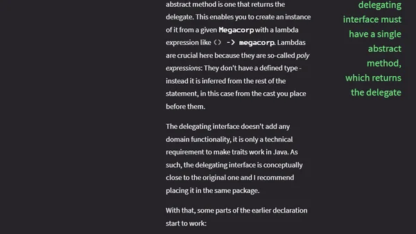 Unlocking Traits With var