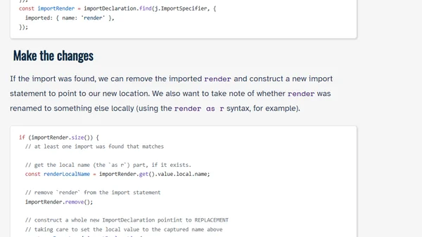 An introduction to codemods