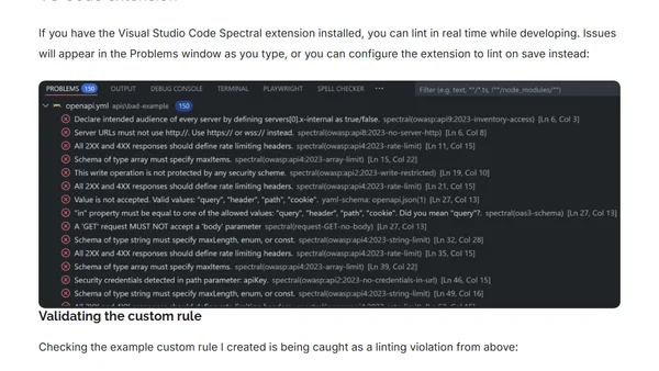 Spectral: The API Linting Tool You Need in Your Workflow 🔎