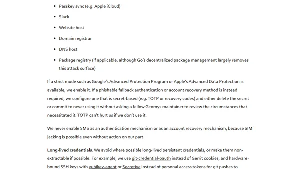 The Geomys Standard of Care