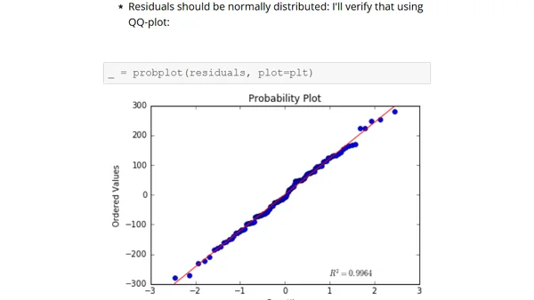Linear regression in the wild