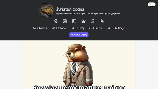 Rozwiązujemy maturę próbną 2023 z informatyki