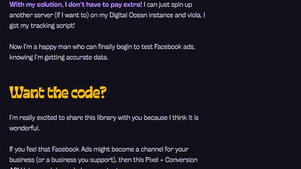An easy way to implement conversion tracking for Facebook