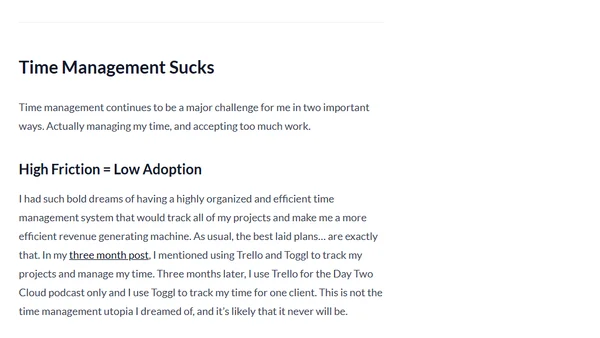 Ned in the Cloud LLC - Six Month Check-in