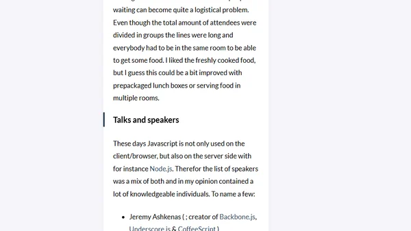 dotJS: a 'not' so JS conference?