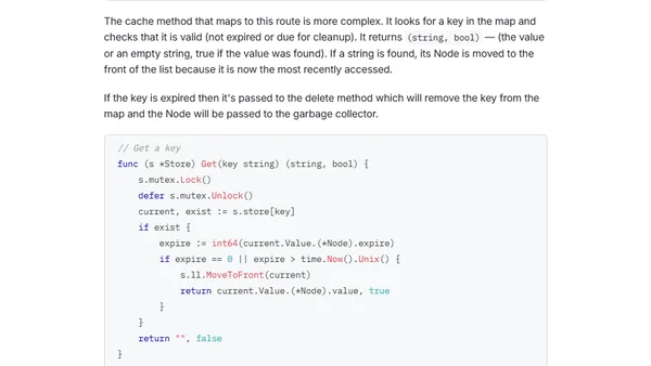 Cloning Memcached with Go