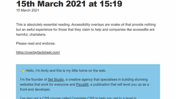 15th March 2021 at 15:19