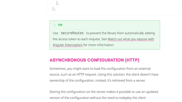 The different ways to load your OpenID configuration for Angular Auth OIDC Client