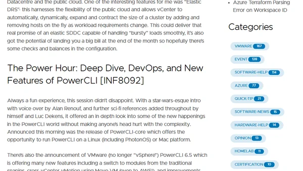 VMworld Europe 2016 Day 2
