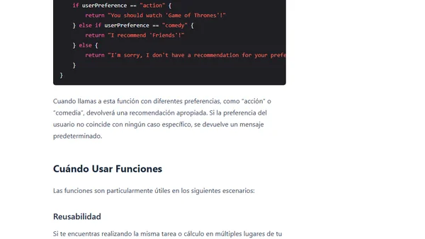 Entendiendo lo básico de las funciones en Swift