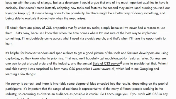The State of CSS 2021