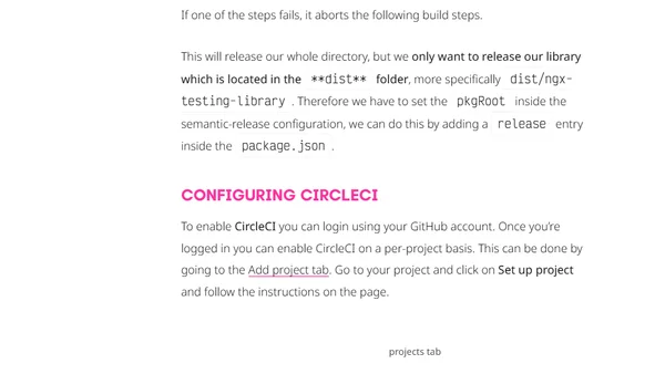 Semantically release your Angular library