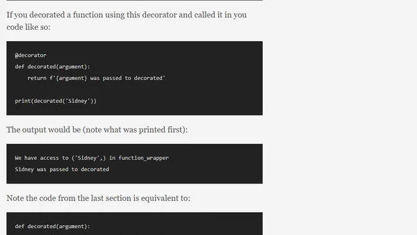 How to Think About Python Decorators
