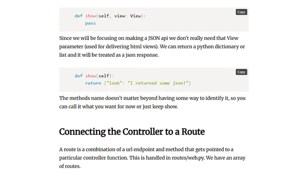 How to Work with Masonite - Python Web Framework