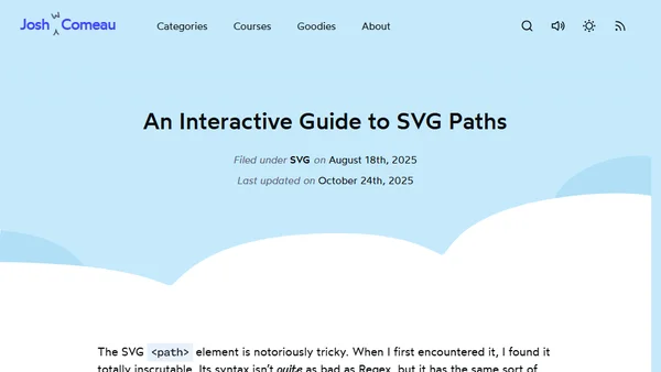 An Interactive Guide to SVG Paths