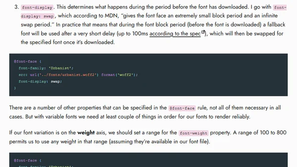 How I Solved My Font Rendering Problem