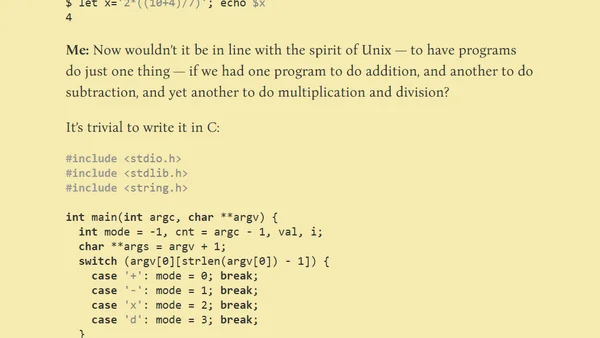 You already use Lisp syntax