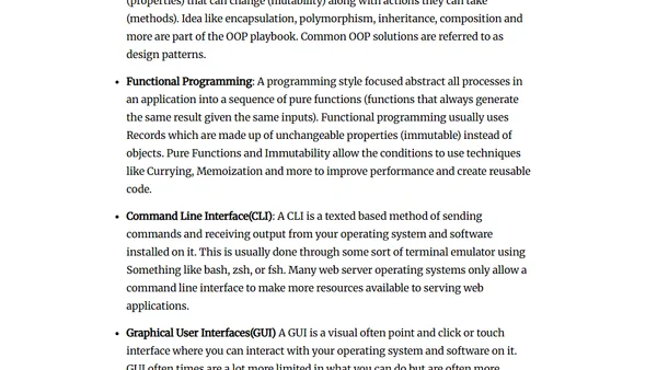 Web Development Glossary 2022