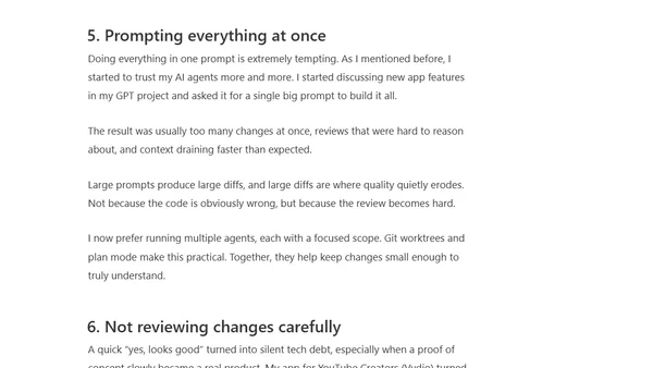 11 Things I learned after using AI Agents full-time