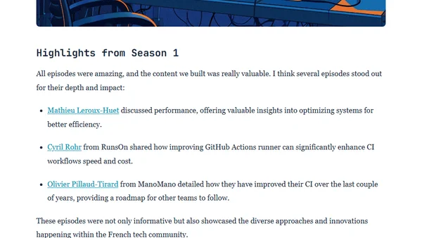 Reflecting on the Journey of "Nom d'un Pipeline !"