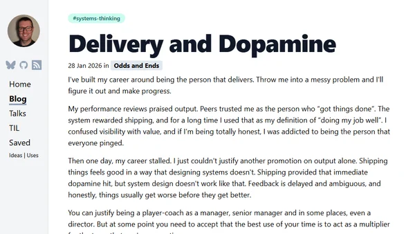 Delivery and Dopamine