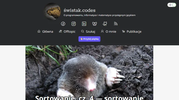 Sortowanie, cz. 4 — sortowanie przez wybieranie