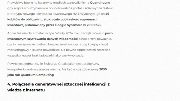 Co przyniosła nauka i technologia w 2024?