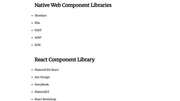 Ultimate 2021 List of CSS Frameworks and Component Libraries for Angular, React, Vue and Svelte
