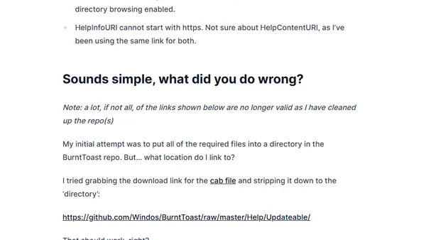 PowerShell Updateable Help Frustration