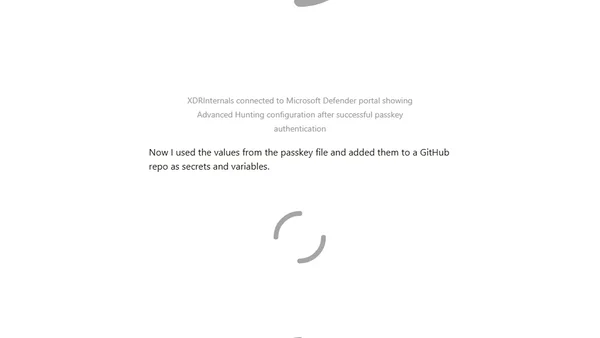 Run XDRInternals as GitHub Action