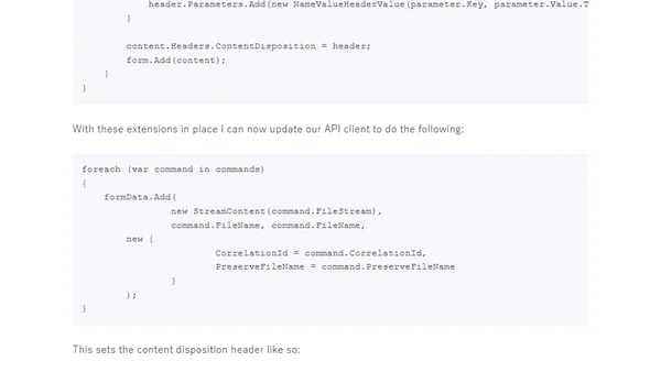 Sending additional form data in multipart uploads with ASP.NET Web API
