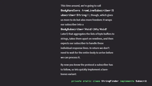 Reactive HTTP/2 Requests And Responses In Java 11
