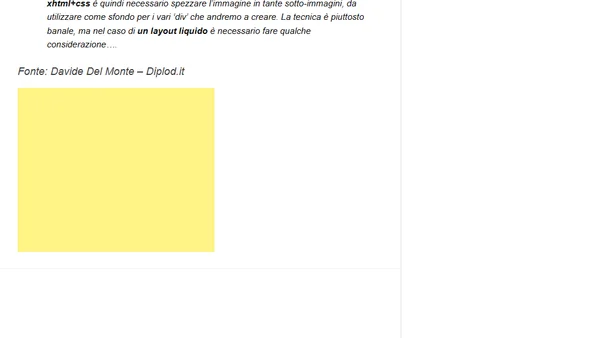 Screencast: come creare un header dall’immagine all’xhtml