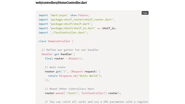 Creating APIs with Dart & Google Shelf - Zero to Deploy