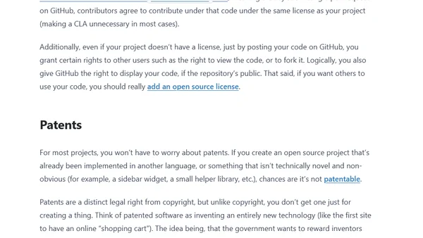 Everything an open source maintainer might need to know about open source licensing