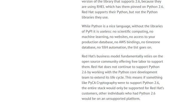 Red Hat and the Open Source Community