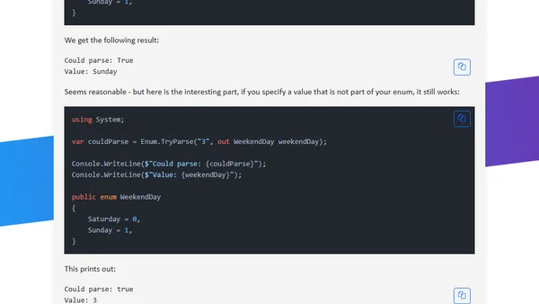 Enum.TryParse unexpected behavior