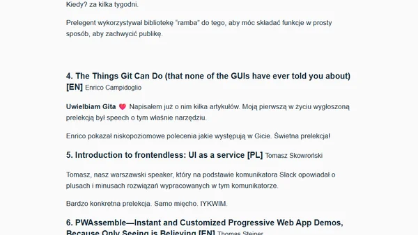 Konferencja: Code Europe 2017